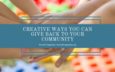 Creative Ways You Can Give Back to Your Community